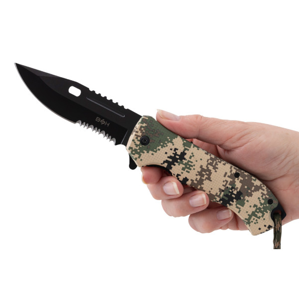 Nóż Sprężynowy BSH ADVENTURE N-077B