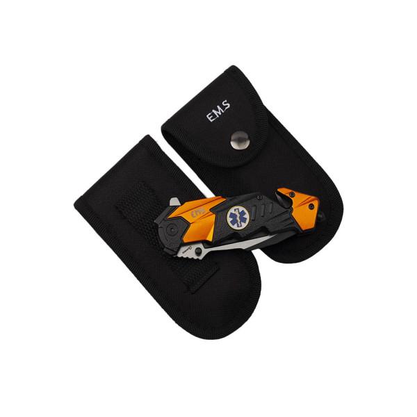 Nóż Ratowniczy ALBAINOX N-384B 18122-A Sprężynowy