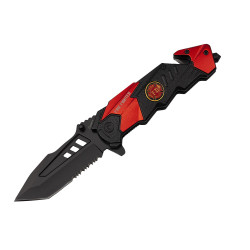 Nóż Ratowniczy ALBAINOX N-384G 18123-A Sprężynowy