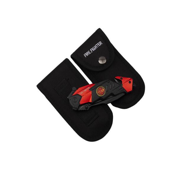 Nóż Ratowniczy ALBAINOX N-384G 18123-A Sprężynowy