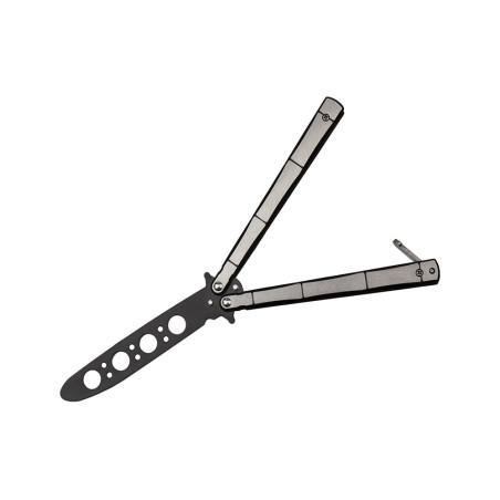 Nóż Motylek Treningowy N-500D