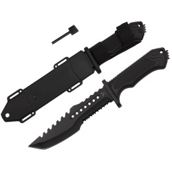 Nóż militarny z krzesiwem HASTAA 01-HS-251