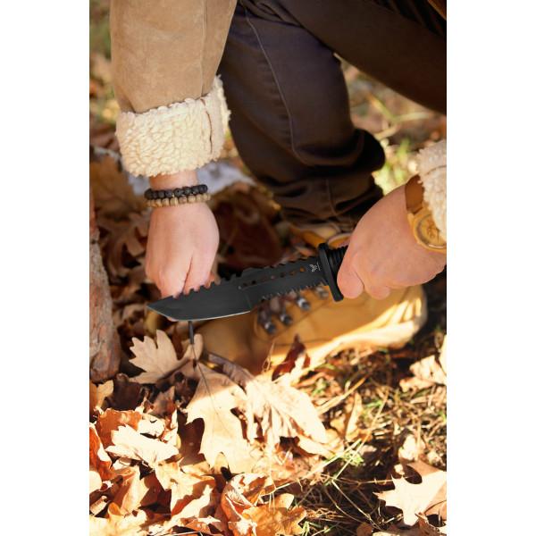 Nóż militarny z krzesiwem HASTAA 01-HS-251