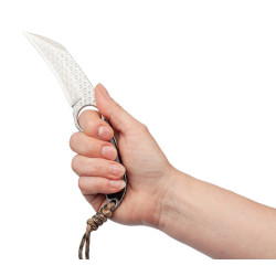 Nóż myśliwski ze stali damasceńskiej BSH N-956 2