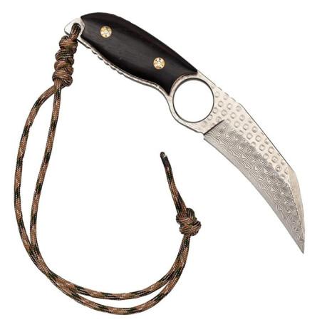 Nóż myśliwski ze stali damasceńskiej BSH N-956 Nóż myśliwski ze stali damasceńskiej BSH N-956