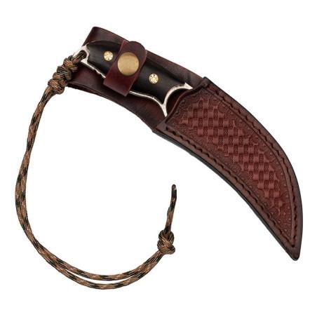 Nóż myśliwski ze stali damasceńskiej BSH N-956 Nóż myśliwski ze stali damasceńskiej BSH N-956