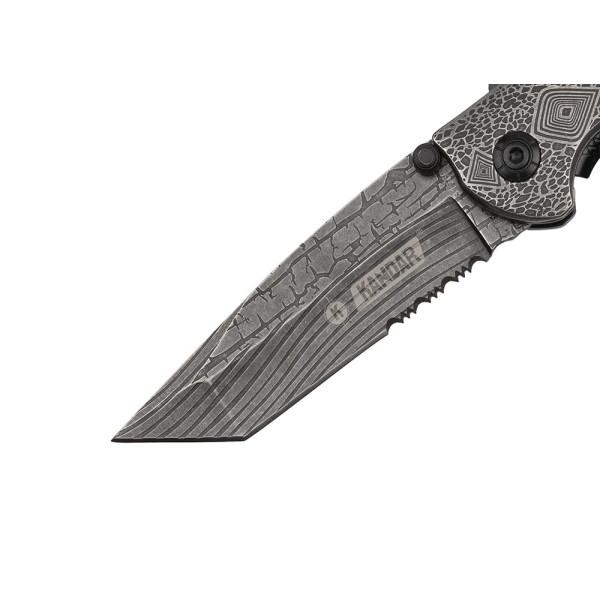 Nóż Ratowniczy Kandar N-392A Sprężynowy