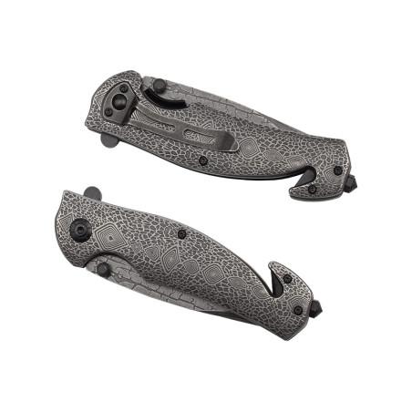 Nóż Ratowniczy Kandar N-392A Sprężynowy