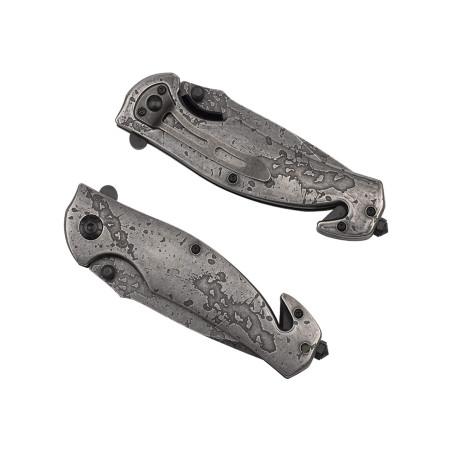 Nóż Ratowniczy Kandar N-392B Sprężynowy