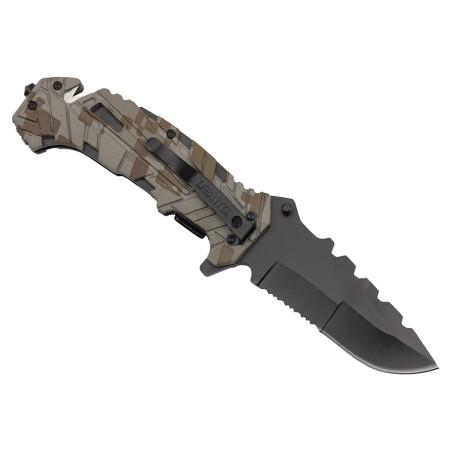 Nóż Ratowniczy BSH N-393A Sprężynowy