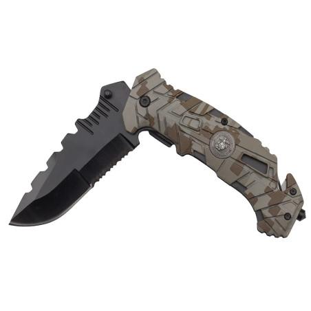 Nóż Ratowniczy BSH N-393A Sprężynowy