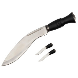 Nóż Myśliwski Kukri + 2 Nożyki BSH N-617 2