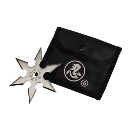Nóż do rzucania - Gwiazdka 6 Ramion Shuriken N-402C