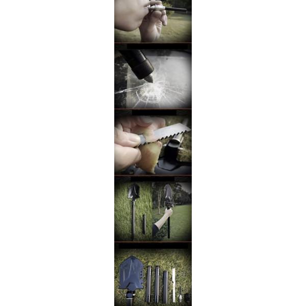 Składana Saperka Wielofunkcyjna BSH ADVENTURE SP-013 (L1H-25)