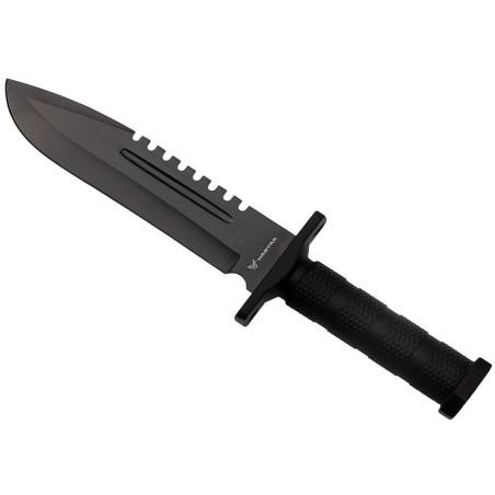 Nóż taktyczny HASTAA 15-HS-251 + krzesiwo i ostrzałka