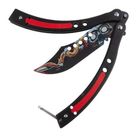 Nóż Motylek Treningowy N-454G