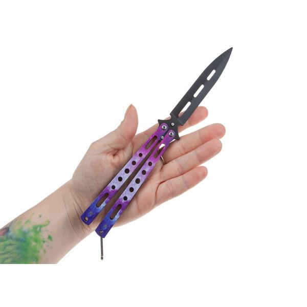 Nóż Motylek Treningowy N-464A