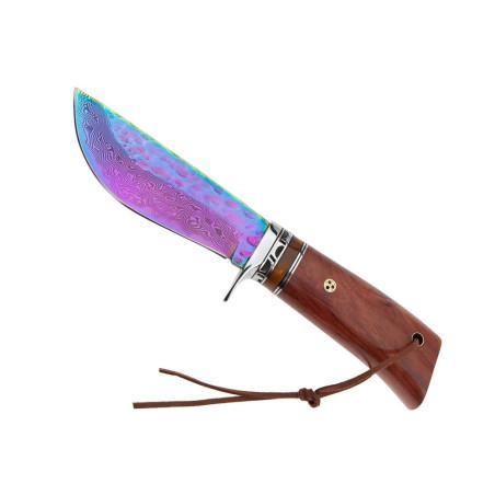 Nóż Myśliwski Damast Rainbow Fade BSH N-960