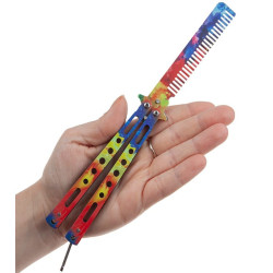 Nóż Motylek Treningowy N-467G