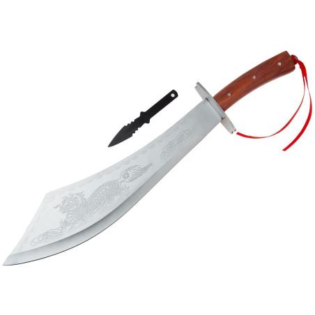 Maczeta Dragon 52 cm + rzutka N-618