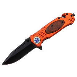 Nóż Ratowniczy BSH N-380 Sprężynowy