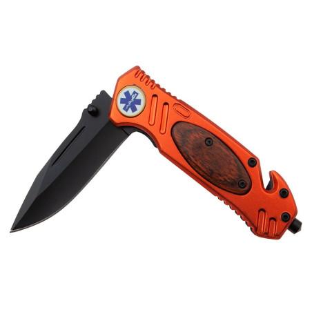 Nóż Ratowniczy BSH N-380 Sprężynowy Nóż Ratowniczy BSH N-380 Sprężynowy