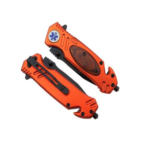 Nóż Ratowniczy BSH N-380 Sprężynowy Nóż Ratowniczy BSH N-380 Sprężynowy