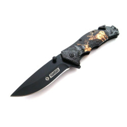 Nóż Ratowniczy Kandar N-353C Sprężynowy