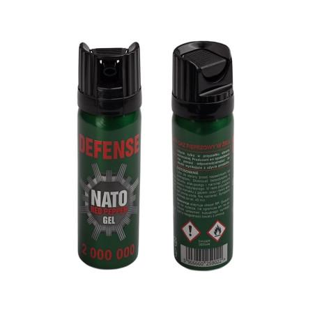 Gaz Pieprzowy Nato Defense Żel 50 ML GREEN G-028 Gaz Pieprzowy Nato Defense Żel 50 ML GREEN G-028