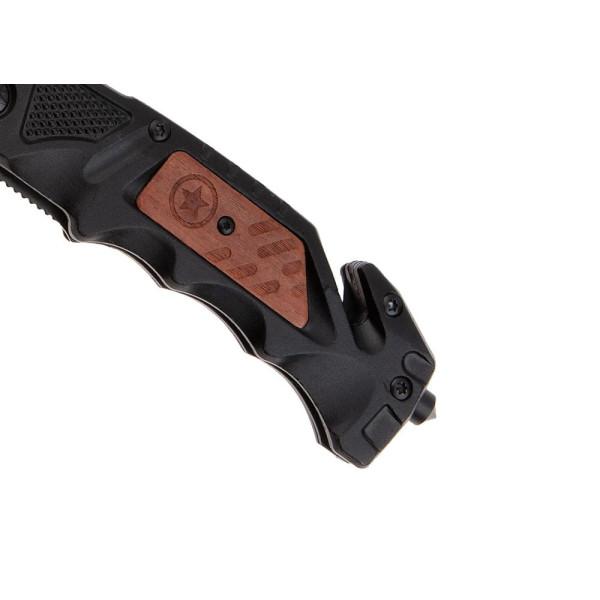 Nóż Ratowniczy BSH N-389B Sprężynowy