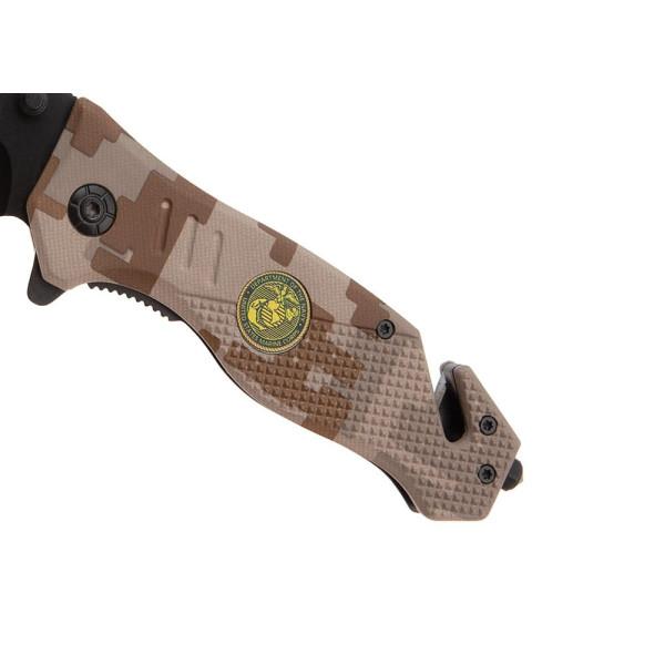 Nóż Ratowniczy BSH N-386C Sprężynowy